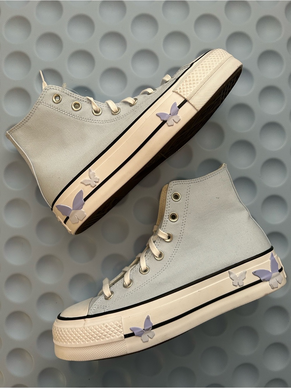 Womens Converse Chuck Taylor All Star Lift Butterflies High-Top Sneaker